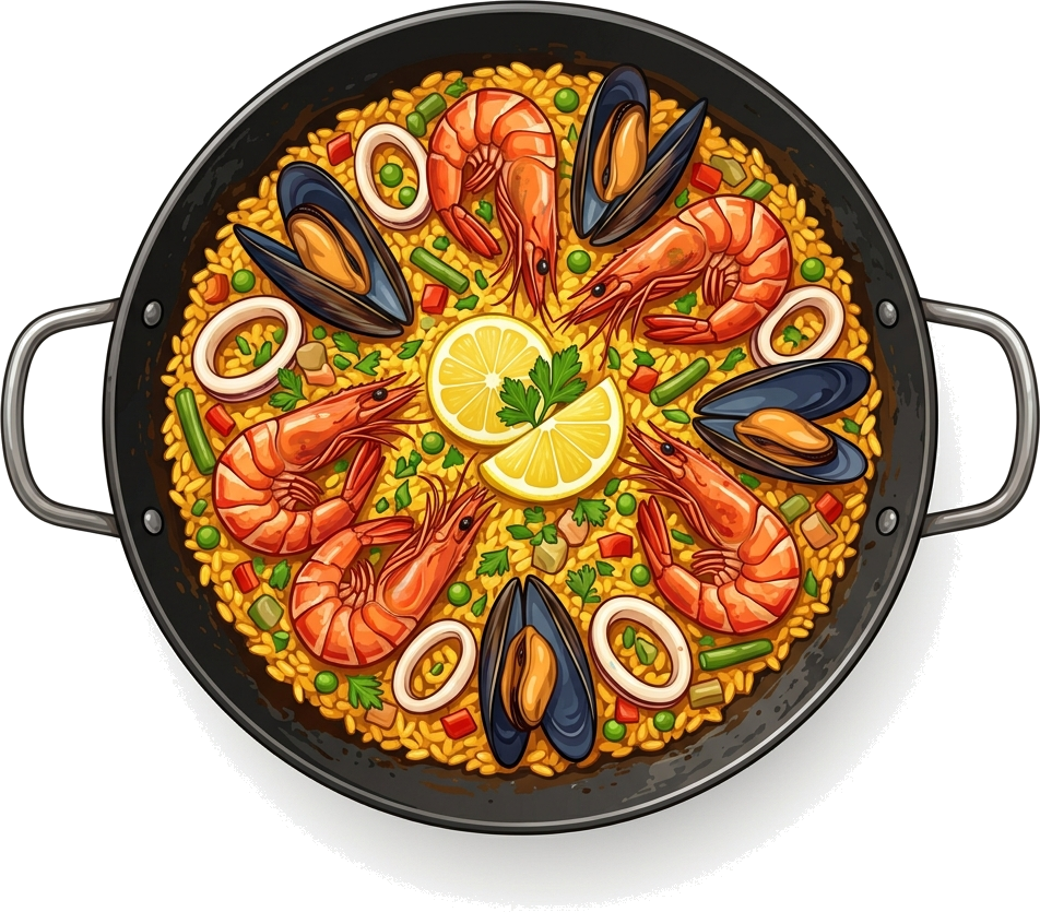 Seafood Paella