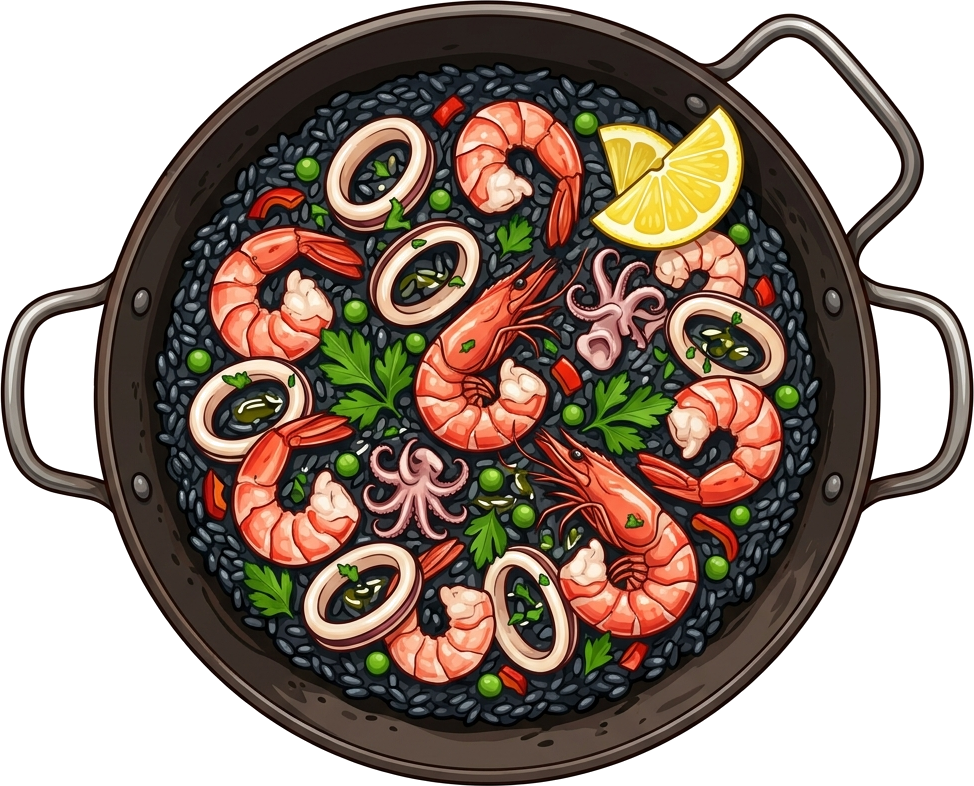 Black Paella (Arroz Negro)